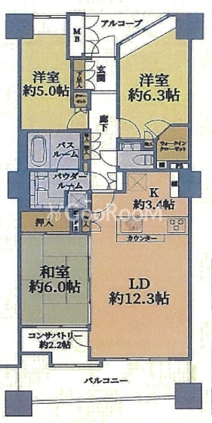 3LDK