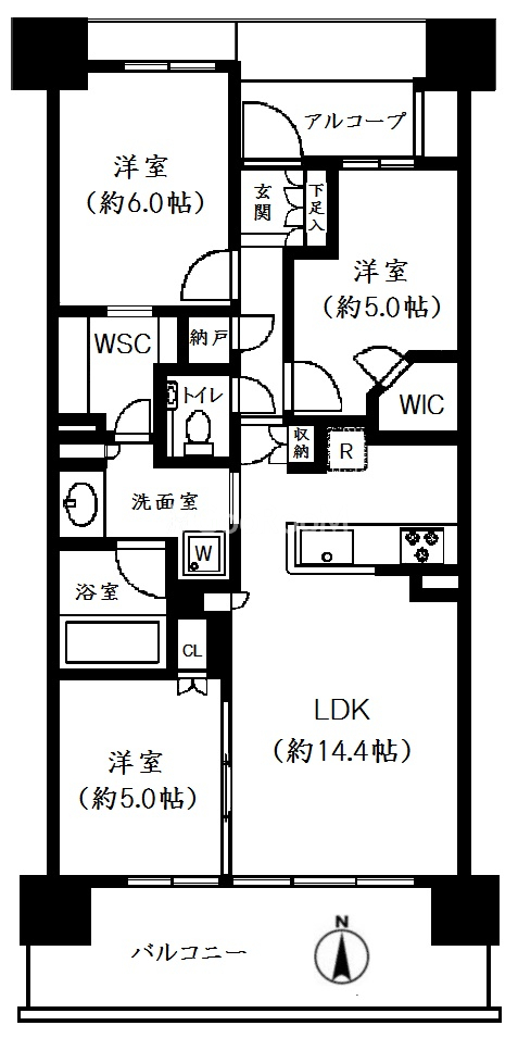 3LDK