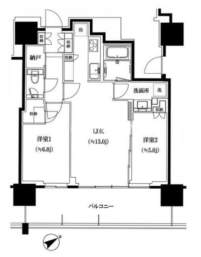 2LDK