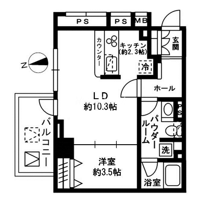 1LDK
