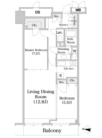 2LDK
