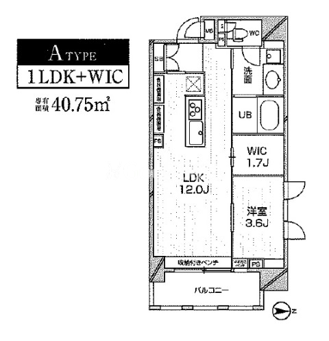 1LDK