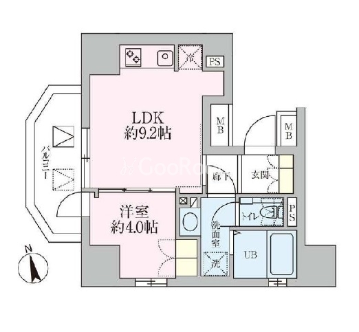1LDK