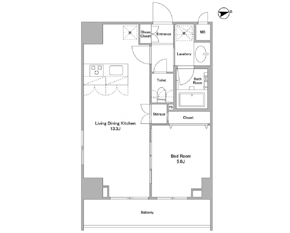 1LDK