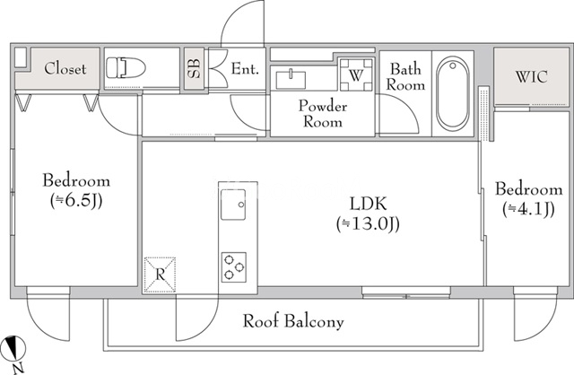 2LDK