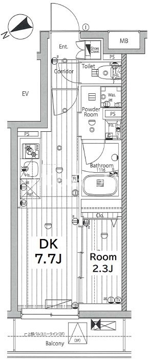 1DK
