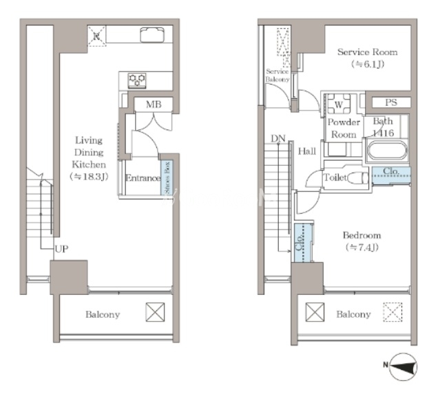 1SLDK