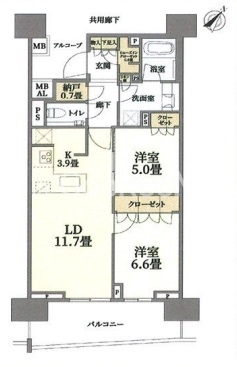 2LDK