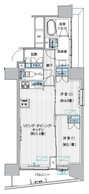 2LDK