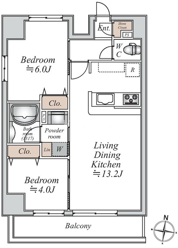 2LDK