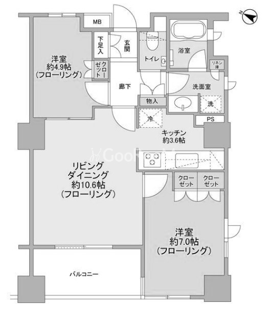 2LDK