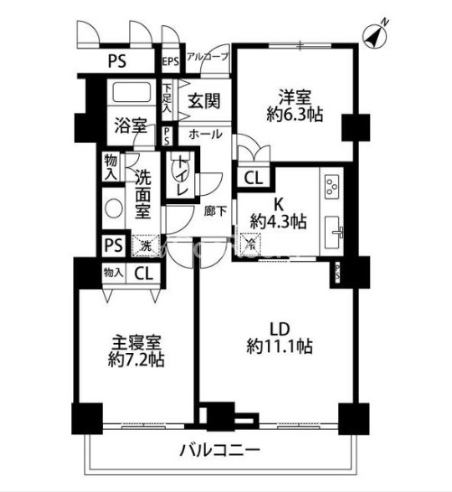 2LDK