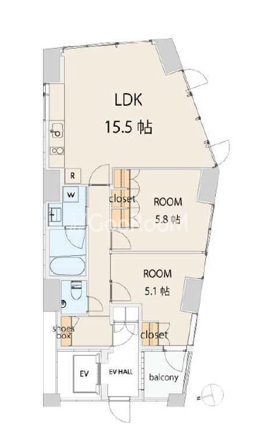2LDK