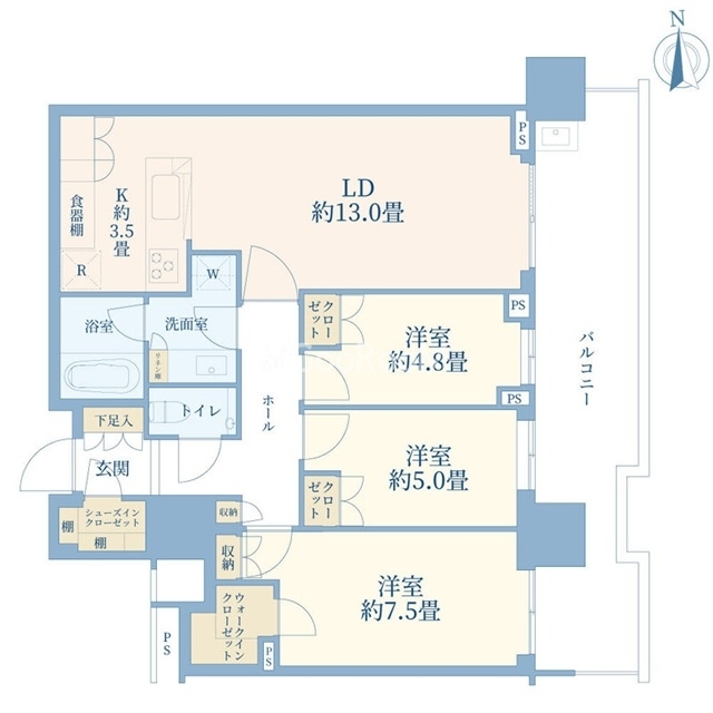 3LDK
