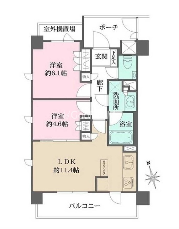 2LDK
