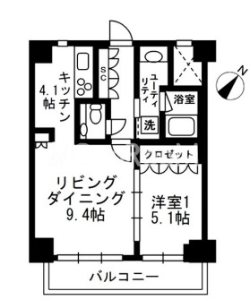 1LDK