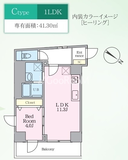 1LDK
