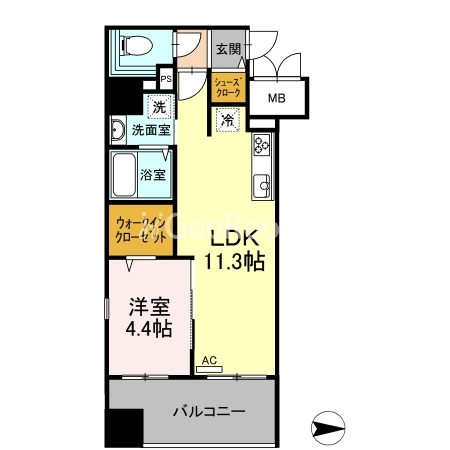 1LDK