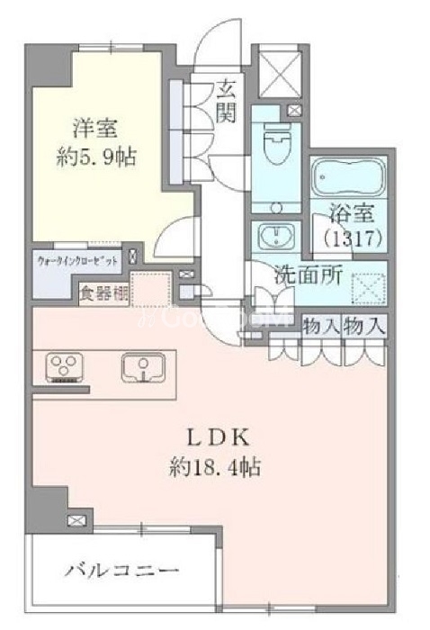 1LDK