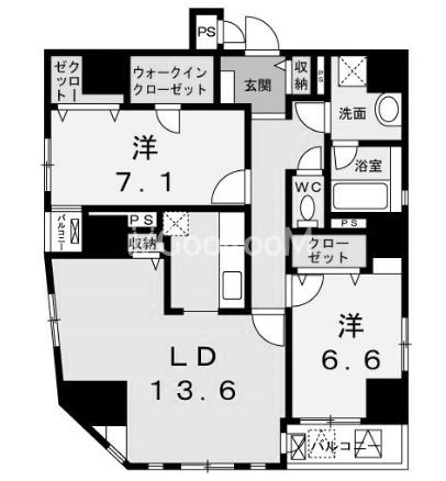 2LDK