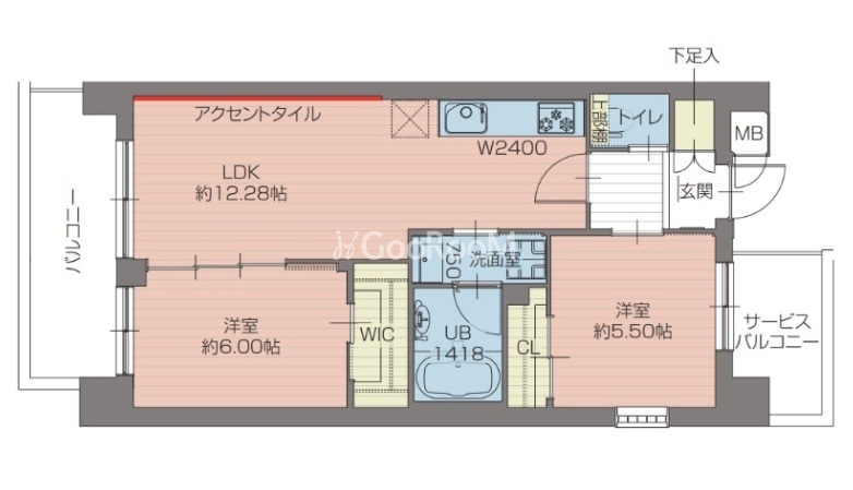 2LDK