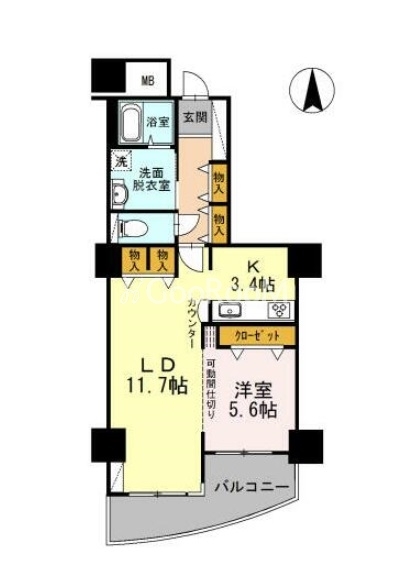 1LDK