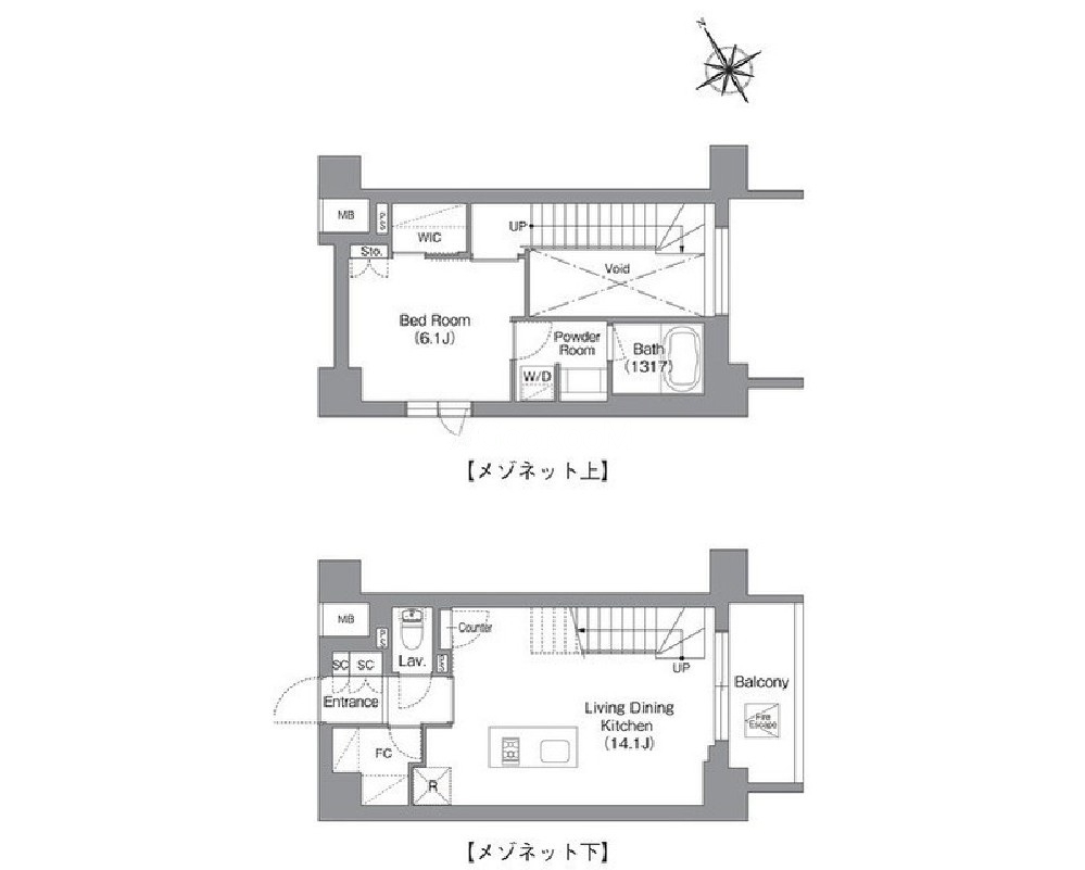 1LDK