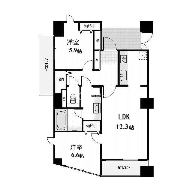 2LDK