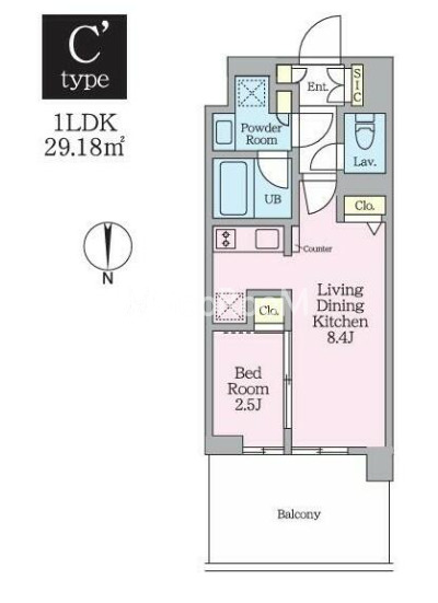 1LDK