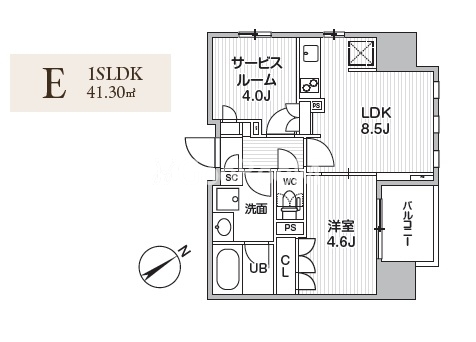 1SLDK