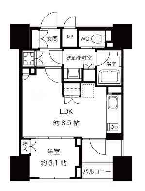1LDK