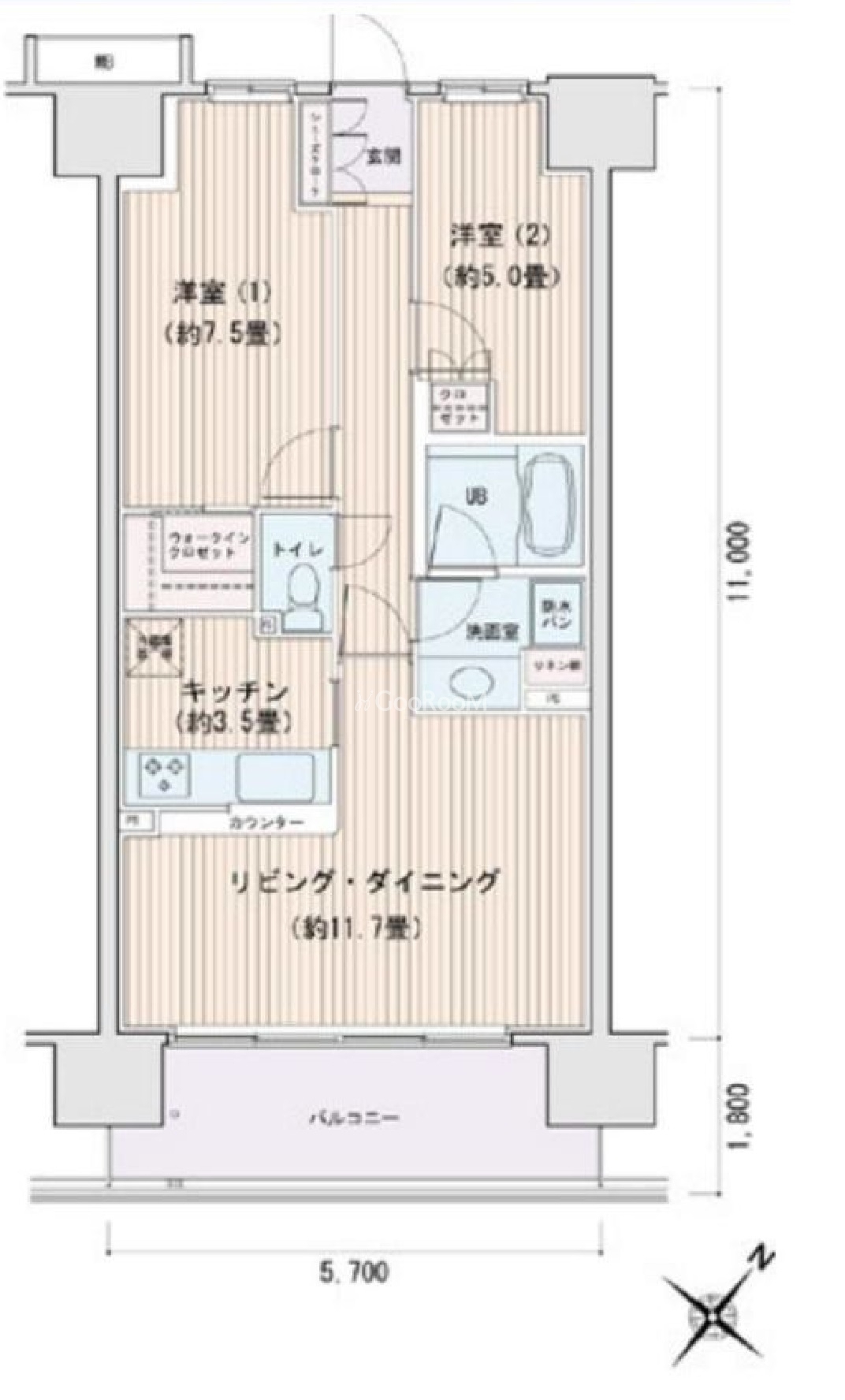 2LDK