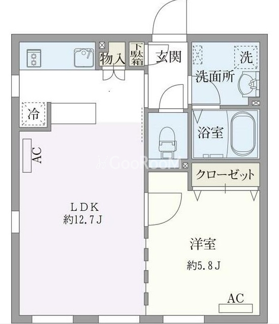 1LDK