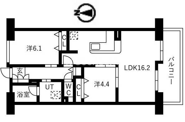 2LDK