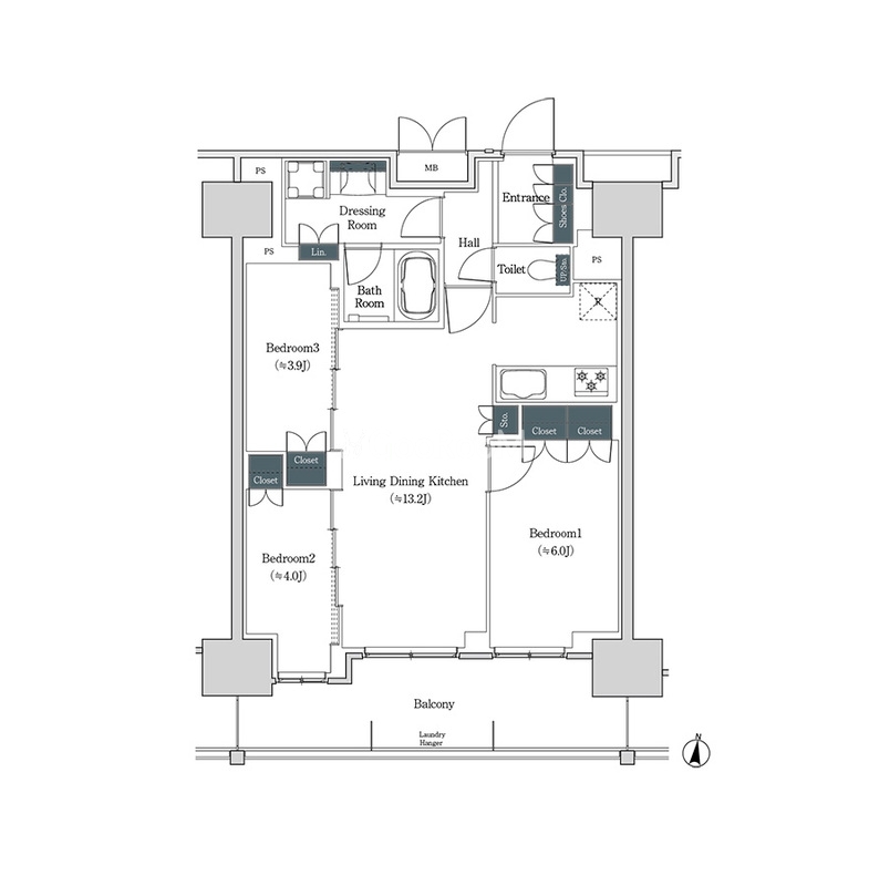 3LDK