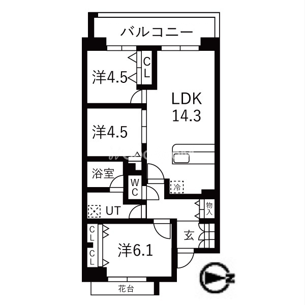 2LDK