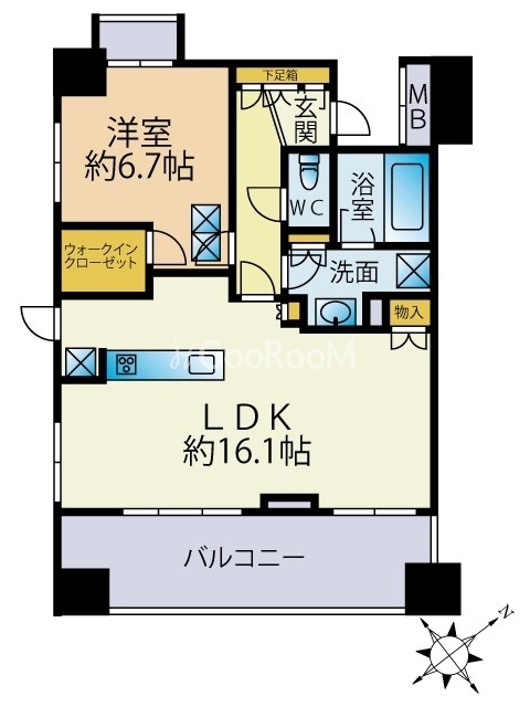 1LDK