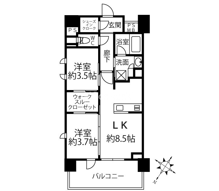 2LDK