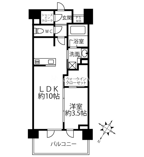 1LDK