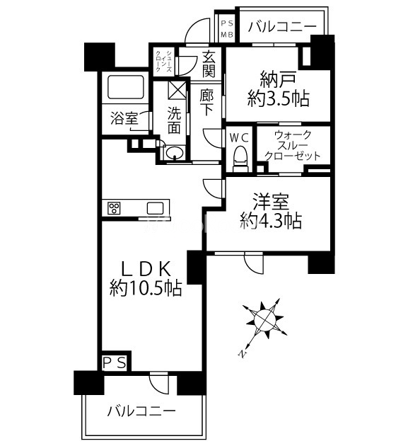 1SLDK