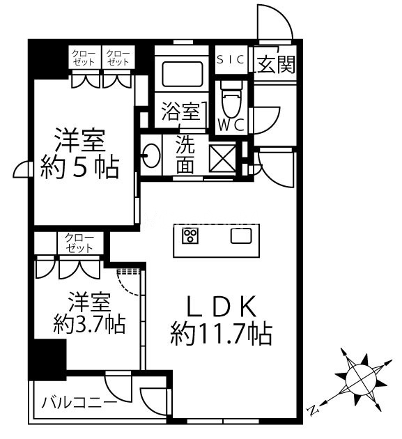 2LDK
