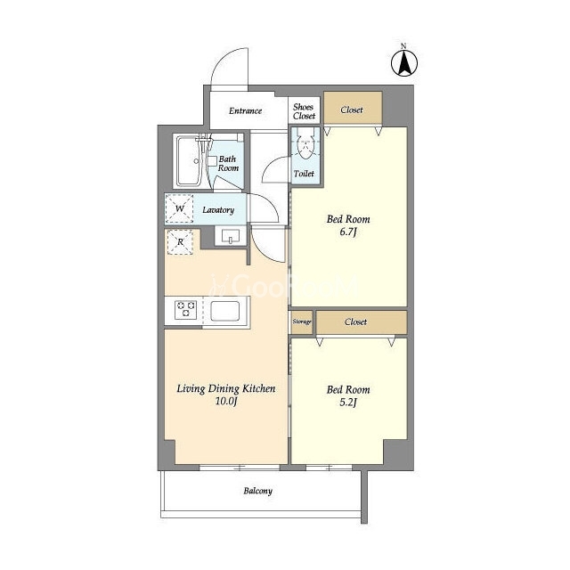 2LDK
