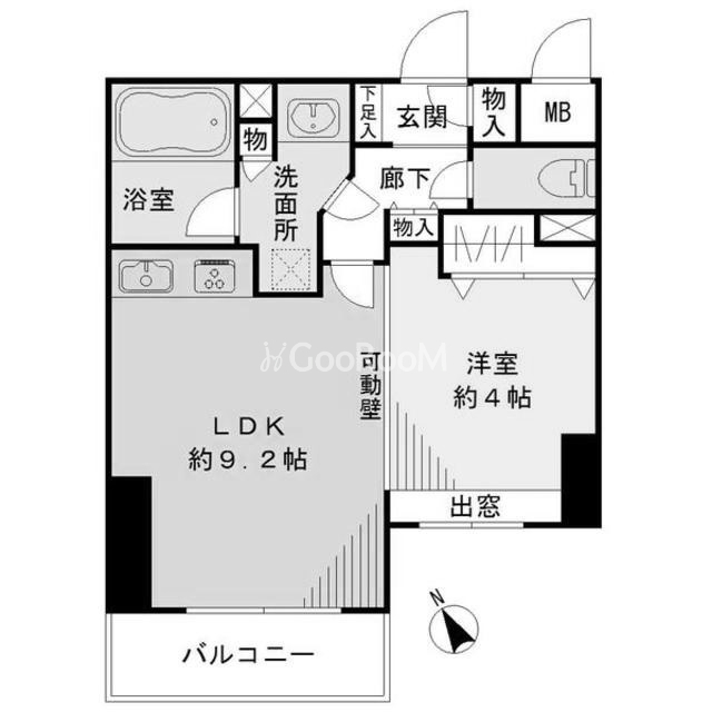 1LDK
