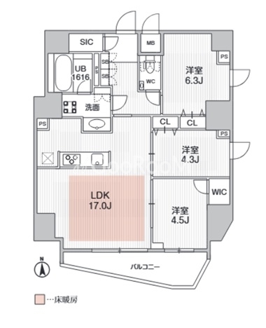 3LDK