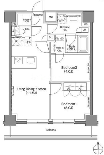 2LDK