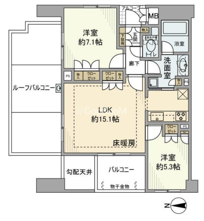 2LDK