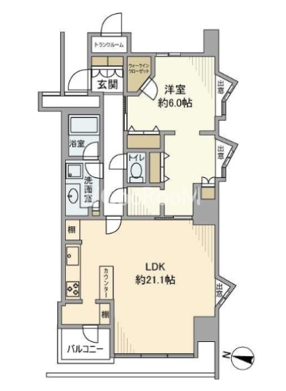 1LDK