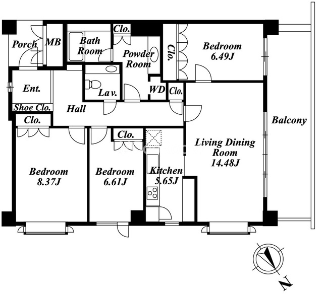 3LDK