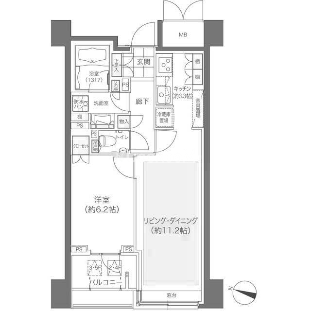 1LDK