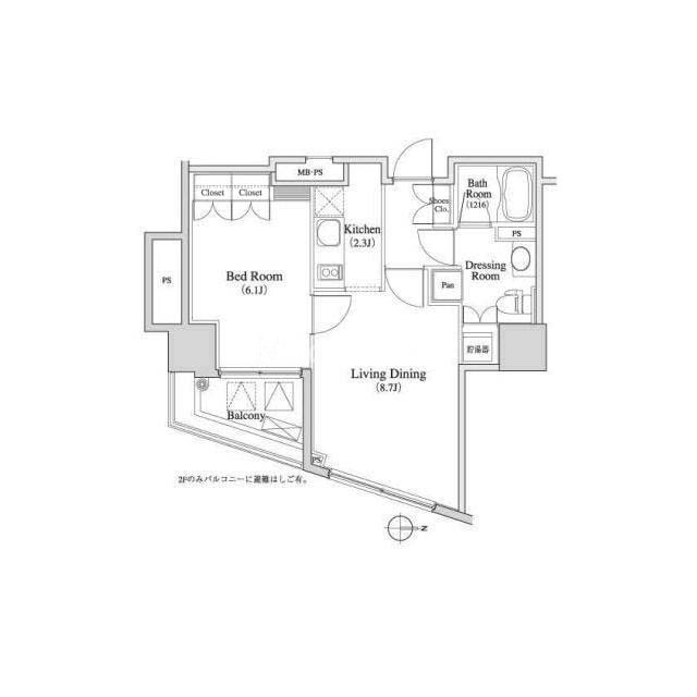 1LDK